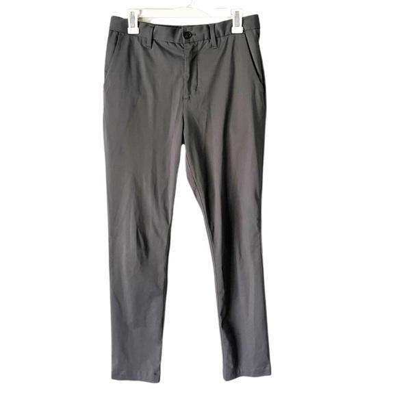 Quince Pants Men's 30x32 Comfort Stretch Traveler 5 Pocket Charcoal Gray - Picture 1 of 9